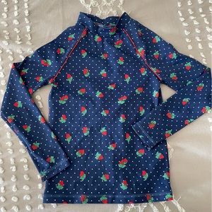 Boden rashguard SPF girls long sleeve swim top